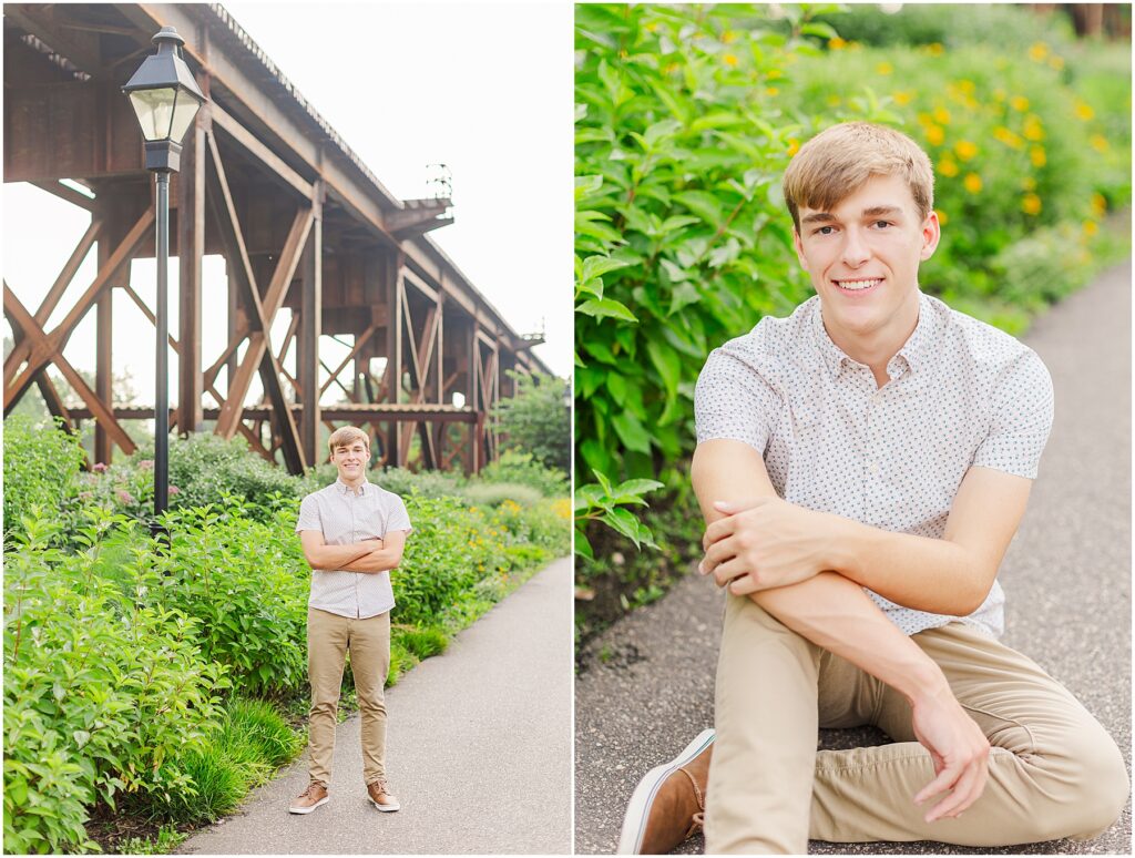 senior session at The Low Line