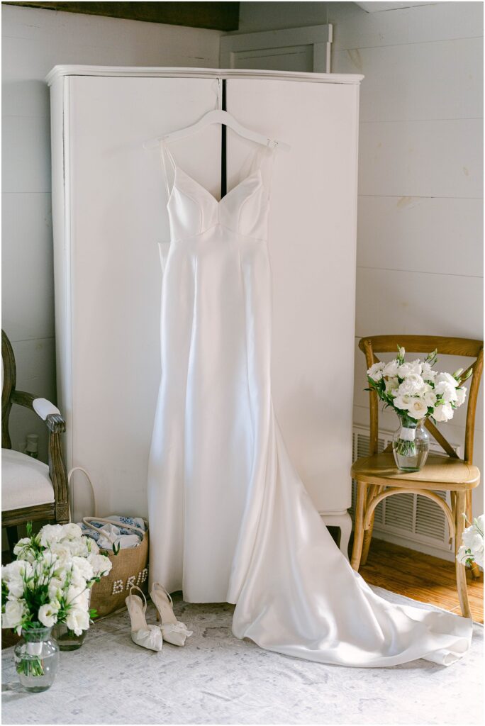 My dress from Blue Sage Bridal | Granary at Valley Pike