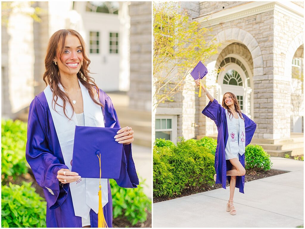 gorgeous JMU grad session | JMU Photographer