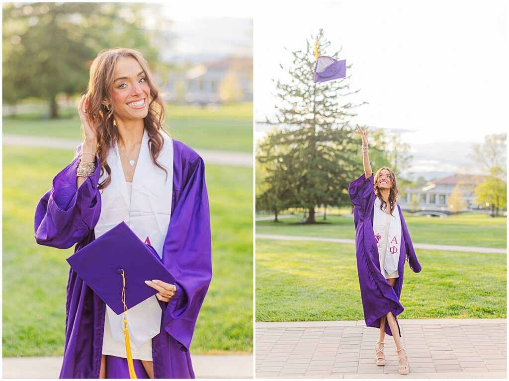 gorgeous JMU grad session | JMU Photographer