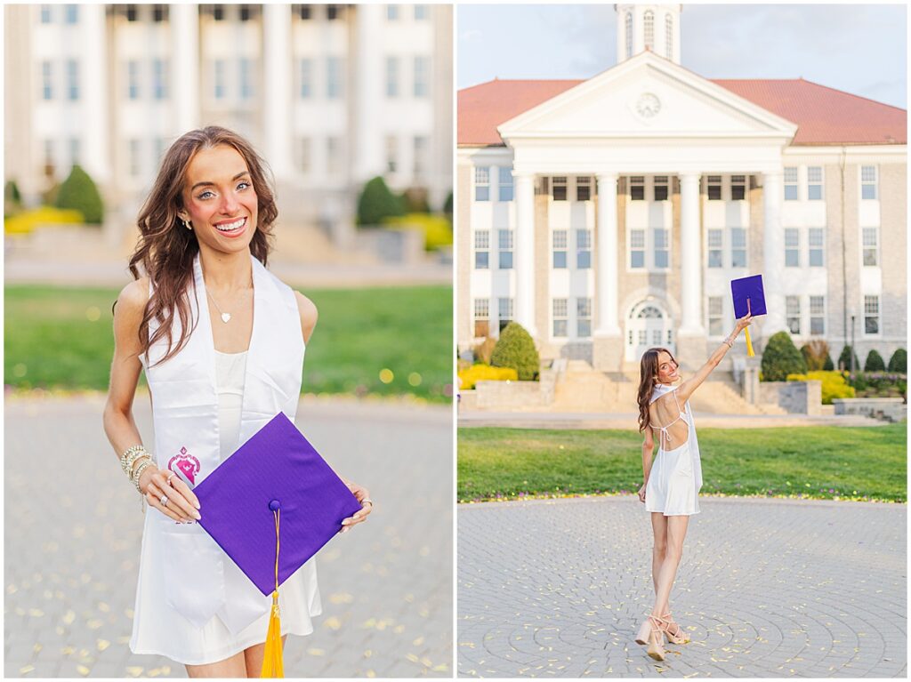 gorgeous JMU grad session | JMU Photographer