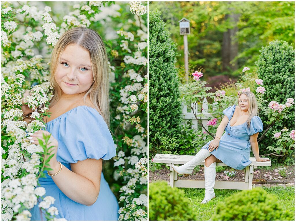 Spring at Historic Tuckahoe Senior Session | country senior pictures