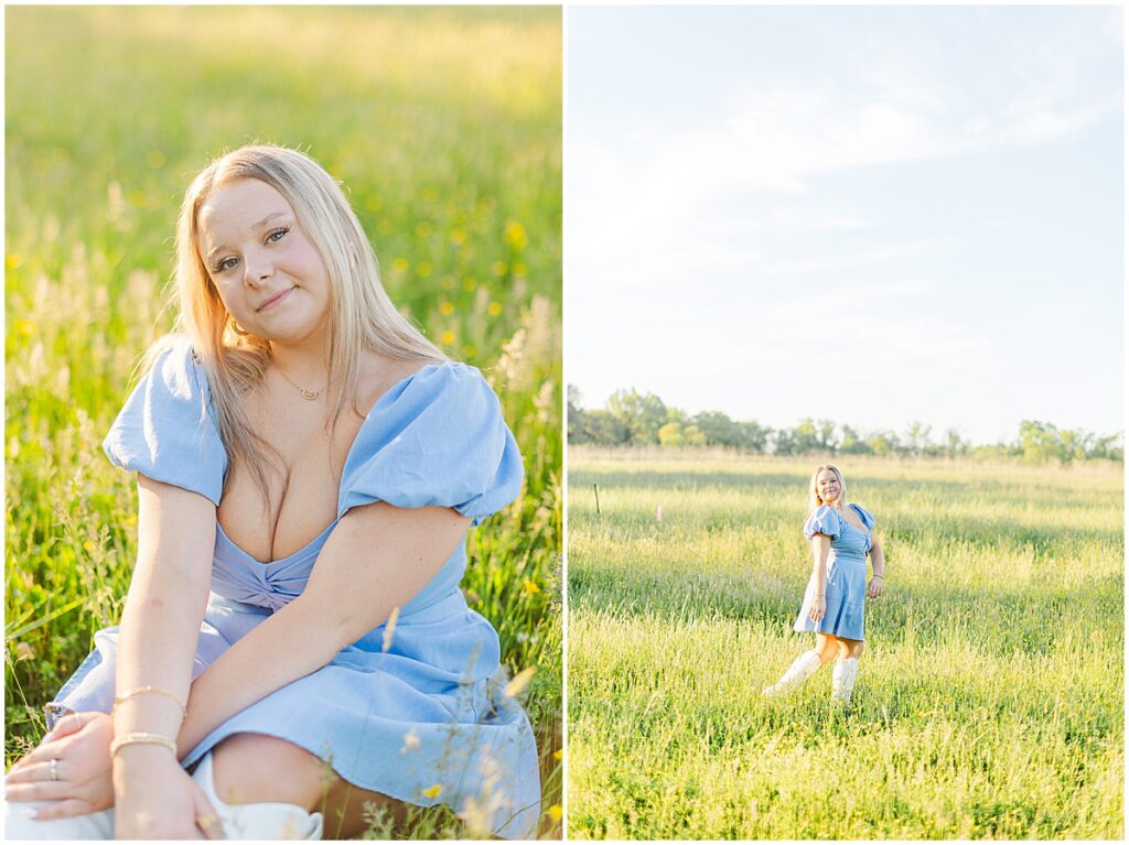 Spring at Historic Tuckahoe Senior Session | country senior pictures