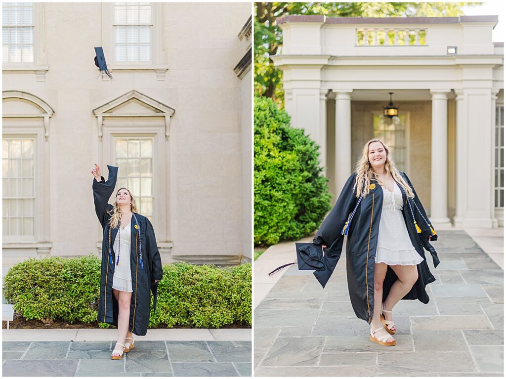 VCU grad session at the VMFA in downtown Richmond