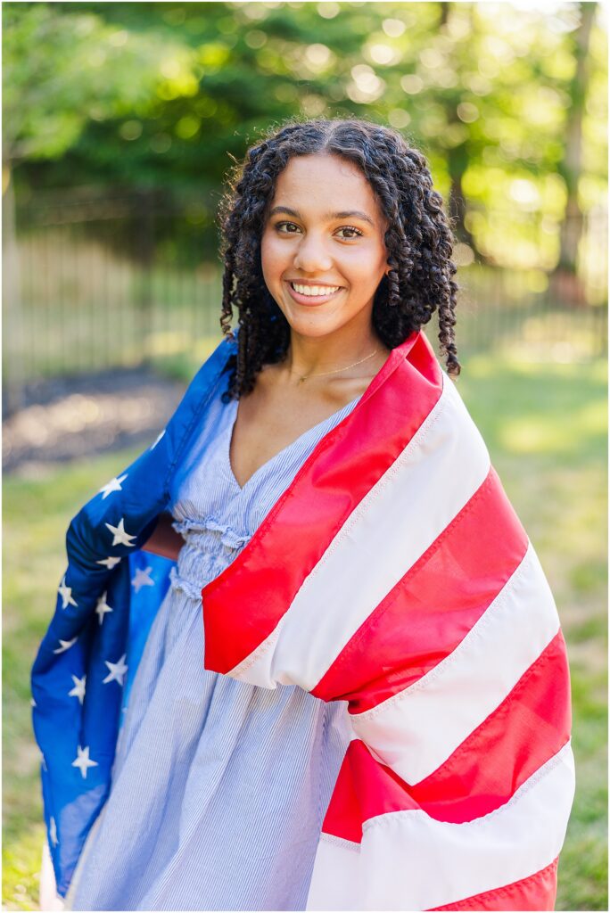 Natalie - 4th of July photoshoot - Senior Rep Team 2025