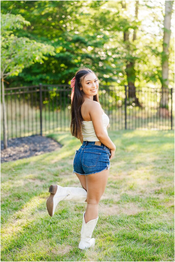 Maddy - 4th of July photoshoot - Senior Rep Team 2025