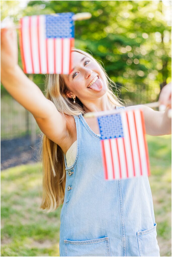 Natalie - 4th of July photoshoot - Senior Rep Team 2025