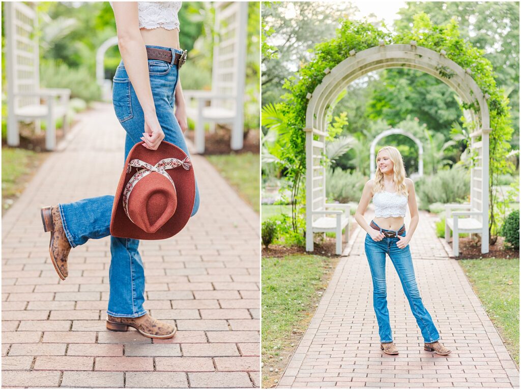 country girl aesthetic senior pictures in richmond, va