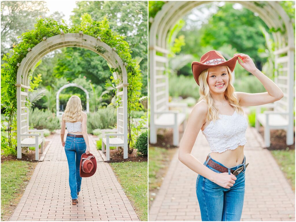 country girl aesthetic senior pictures in richmond, va