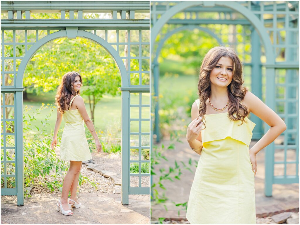 Senior photos at Airlie Hotel in Warrenton, VA | Virginia senior photographer