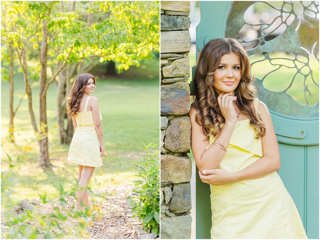 Senior photos at Airlie Hotel in Warrenton, VA | Virginia senior photographer