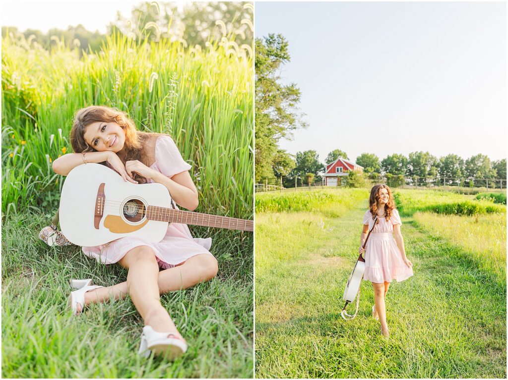 Senior photos at Airlie Hotel in Warrenton, VA | Virginia senior photographer