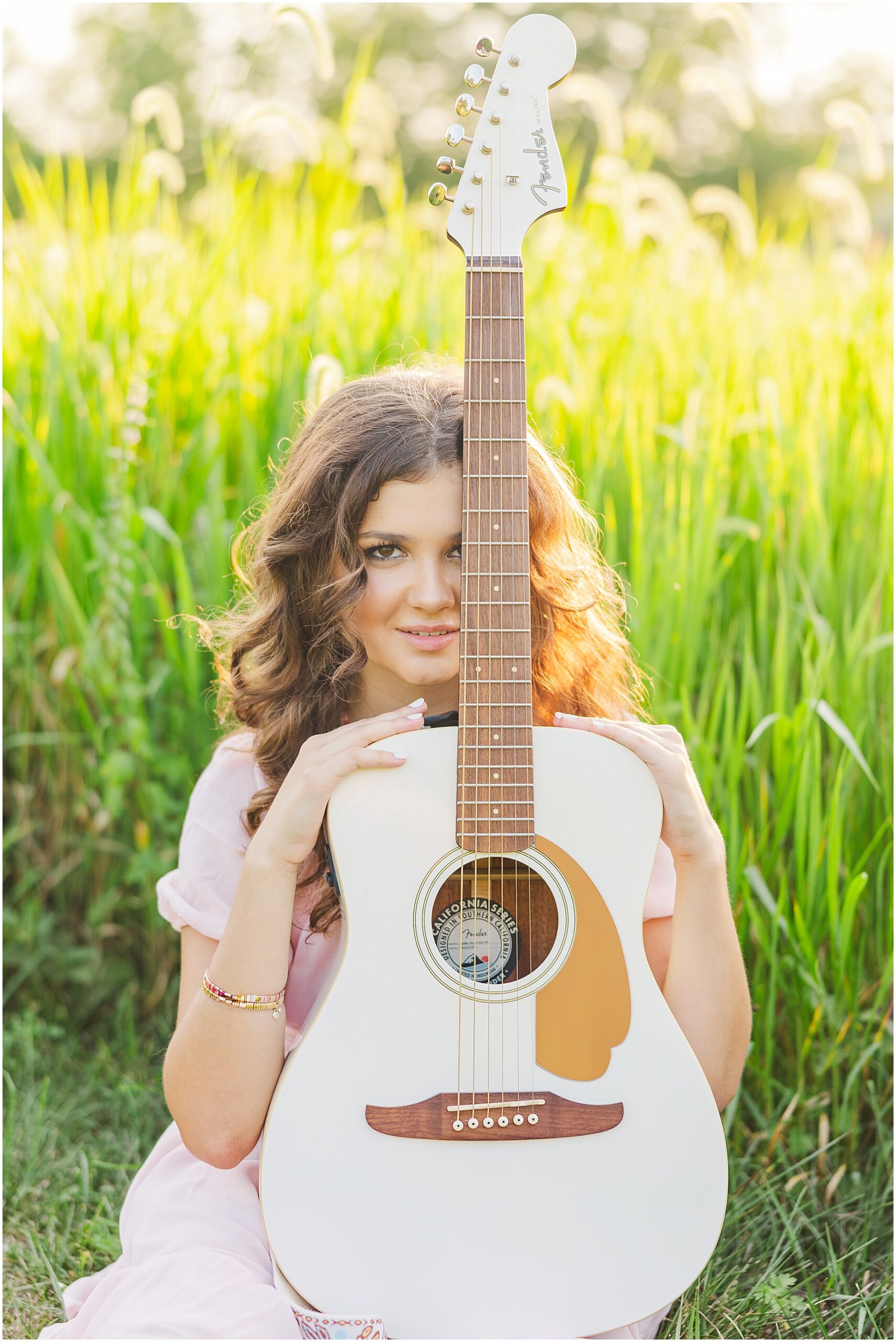 Senior photos at Airlie Hotel in Warrenton, VA