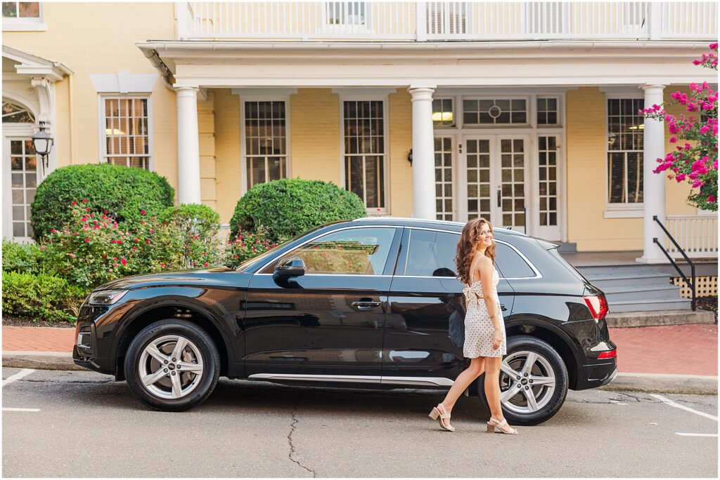 Historic downtown Warrenton, VA senior photos | Virginia senior photographer