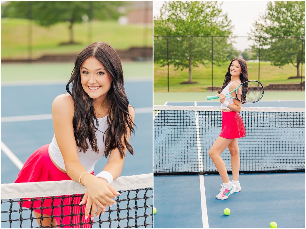 tennis player senior pictures