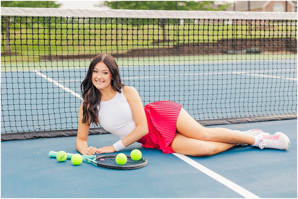 tennis player senior pictures