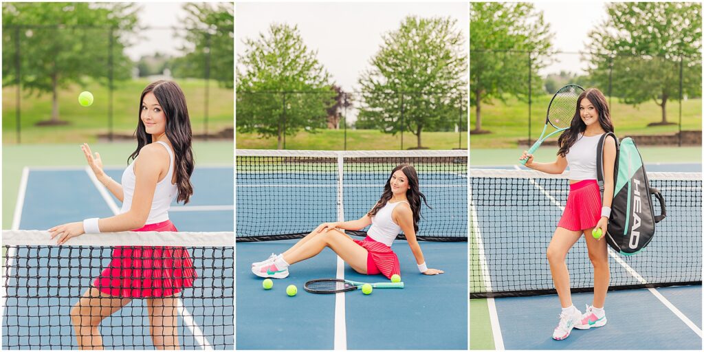 tennis player senior pictures