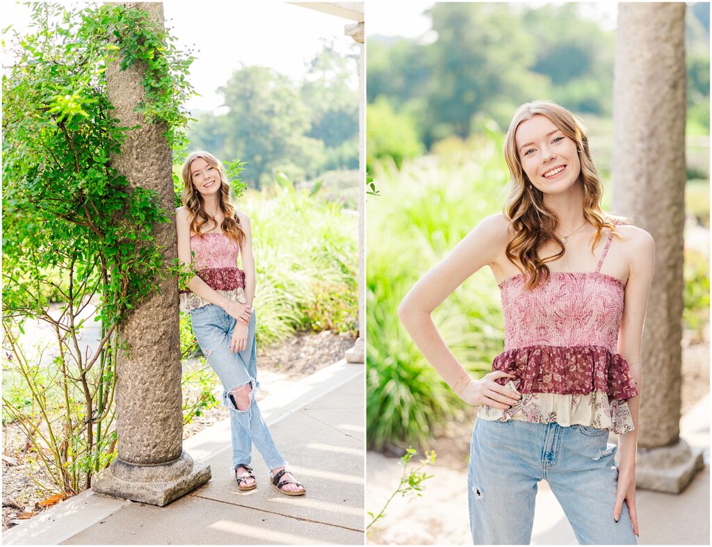 Piper's Senior Session in Downtown Richmond