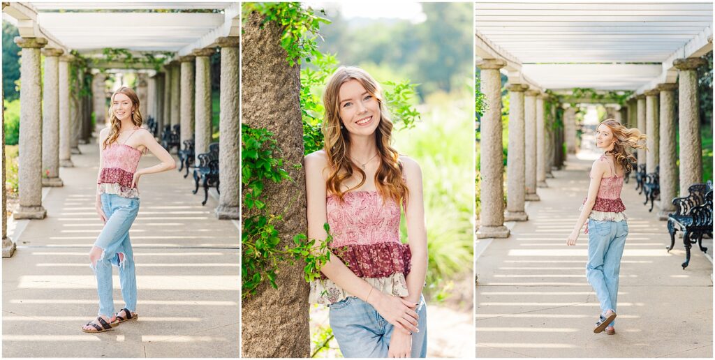 Piper's Senior Session in Downtown Richmond