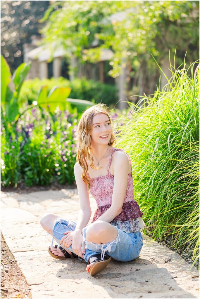 Piper's Senior Session in Downtown Richmond