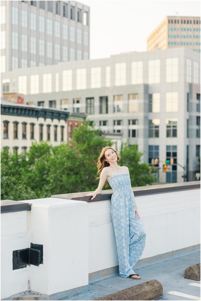 Piper's Senior Session in Downtown Richmond