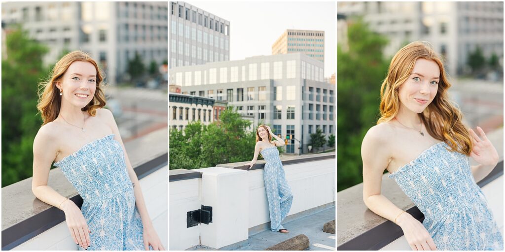 Piper's Senior Session in Downtown Richmond