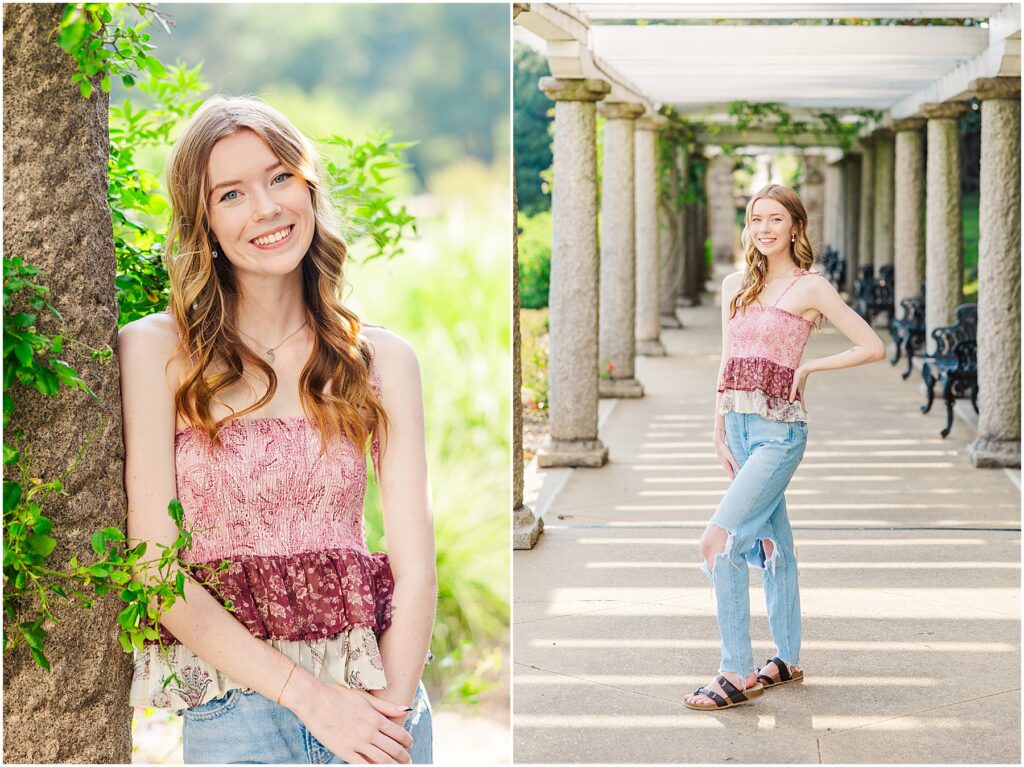 Piper's Senior Session in Downtown Richmond