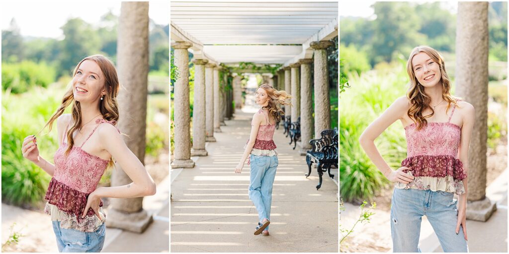 Piper's Senior Session in Downtown Richmond