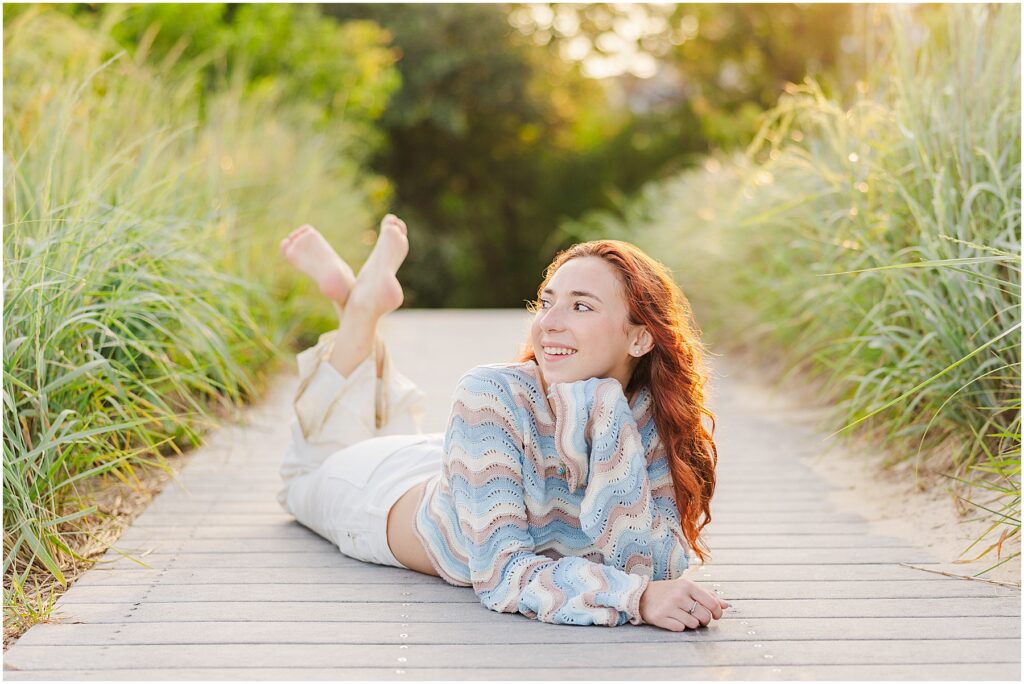 summer senior portrait session in Virginia Beach | Virginia Beach senior photographer