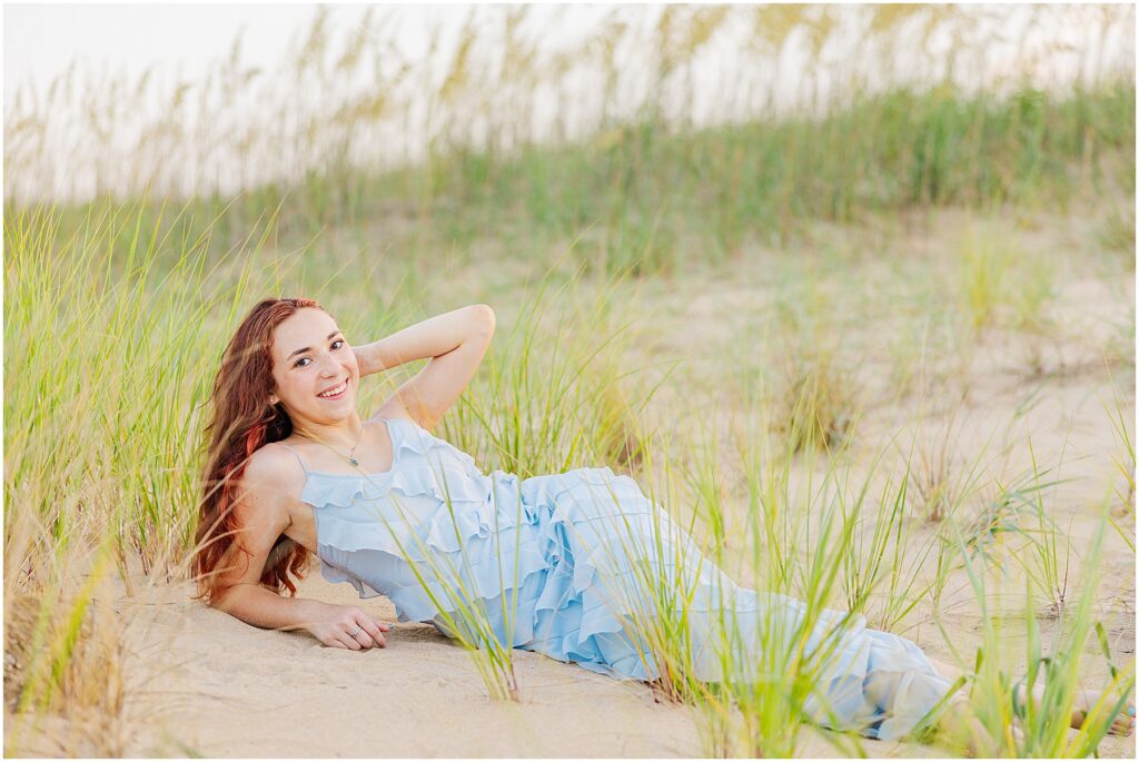 summer senior portrait session in Virginia Beach | Virginia Beach senior photographer