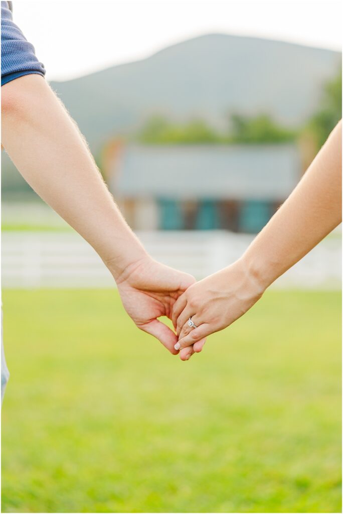 pickup truck engagement photos