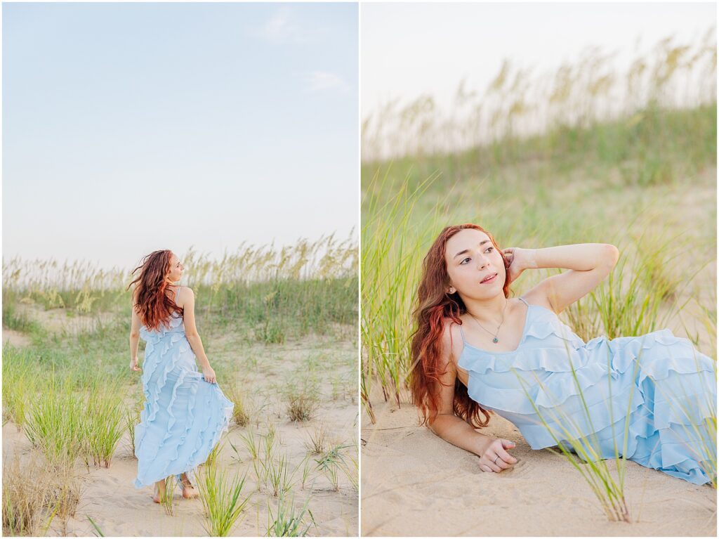 summer senior portrait session in Virginia Beach | Virginia Beach senior photographer