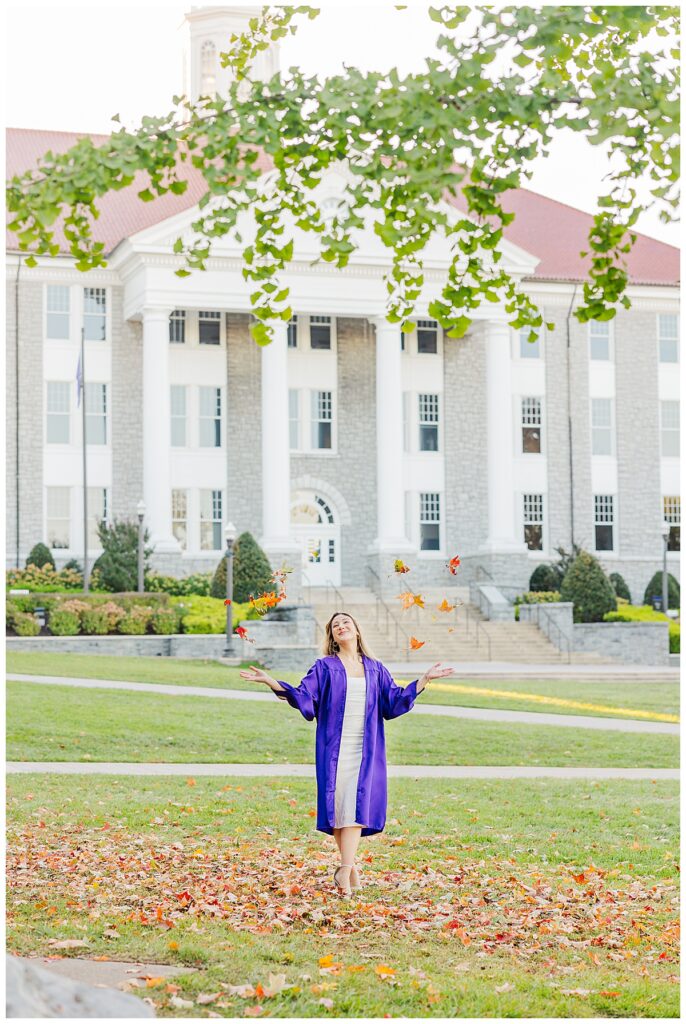 fall grad session at James Madison University