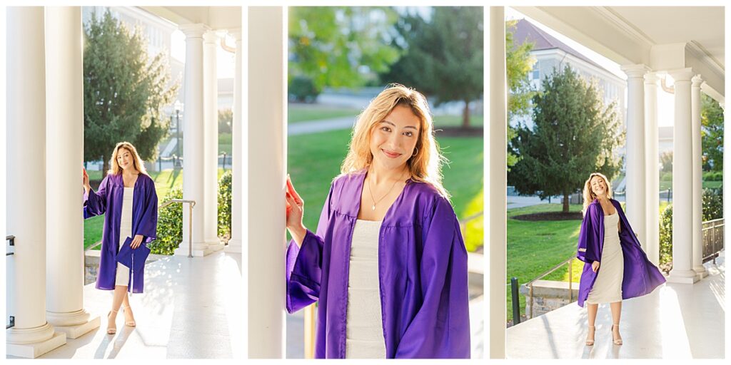 fall grad session at James Madison University