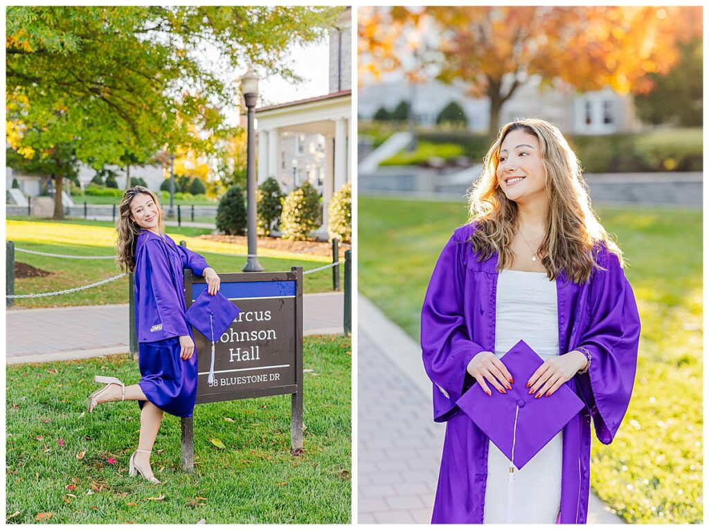 fall grad session at James Madison University