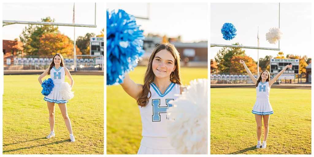 Hanover High School Senior Cheer Portraits