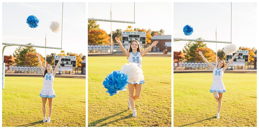 Hanover High School Senior Cheer Portraits