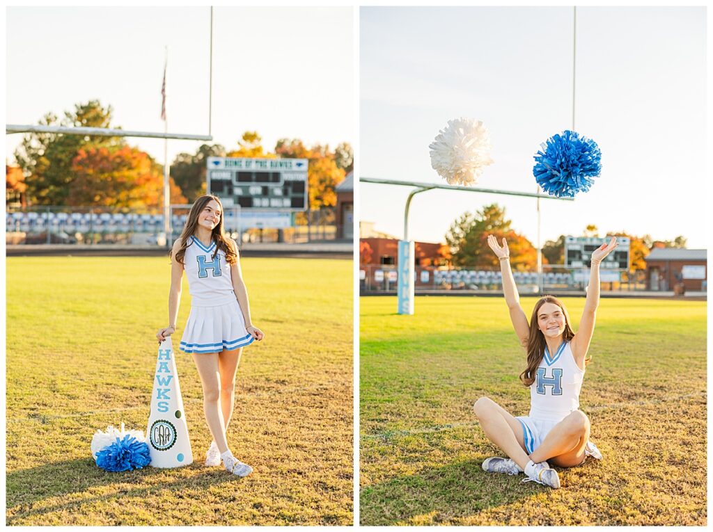 Cheerleading at Hanover High School 