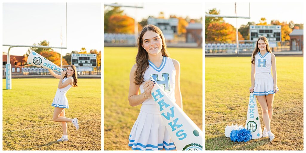 Cheerleading at Hanover High School 