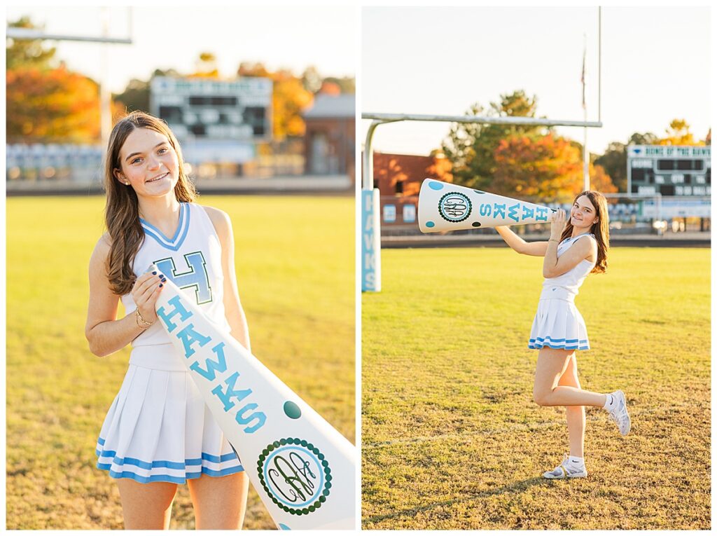 Cheerleading at Hanover High School 