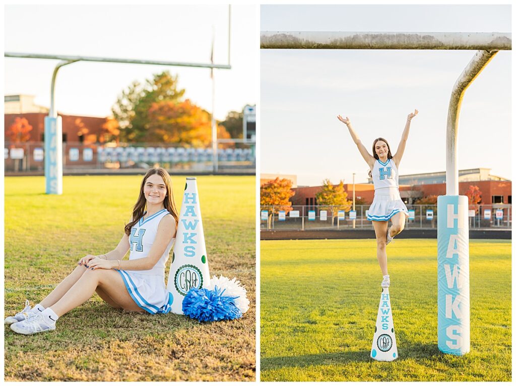 Cheerleading at Hanover High School 