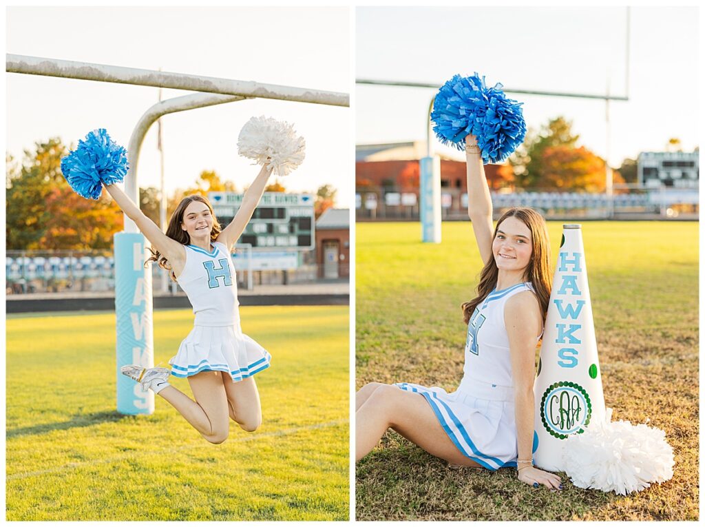 Cheerleading at Hanover High School 