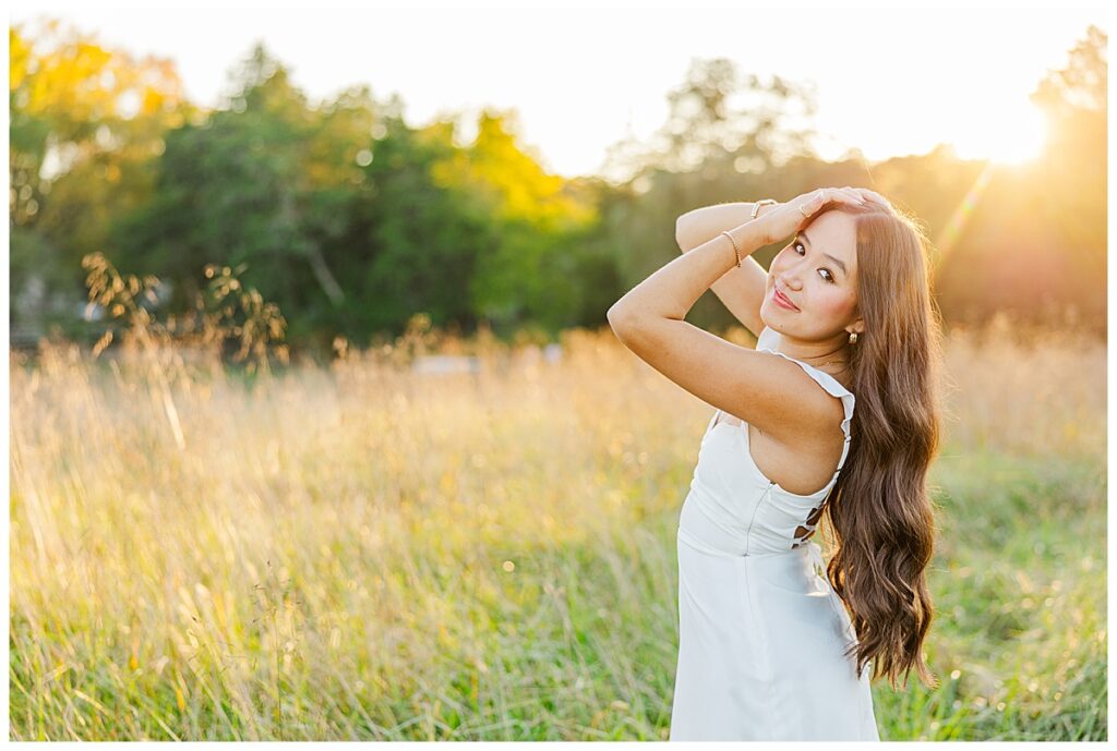 fall senior portraits at historic tuckahoe | gahs senior photographer