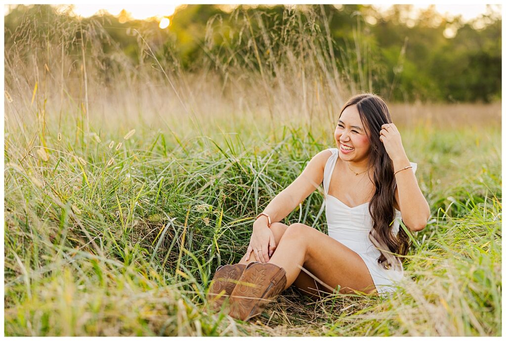 fall senior portraits at historic tuckahoe | gahs senior photographer