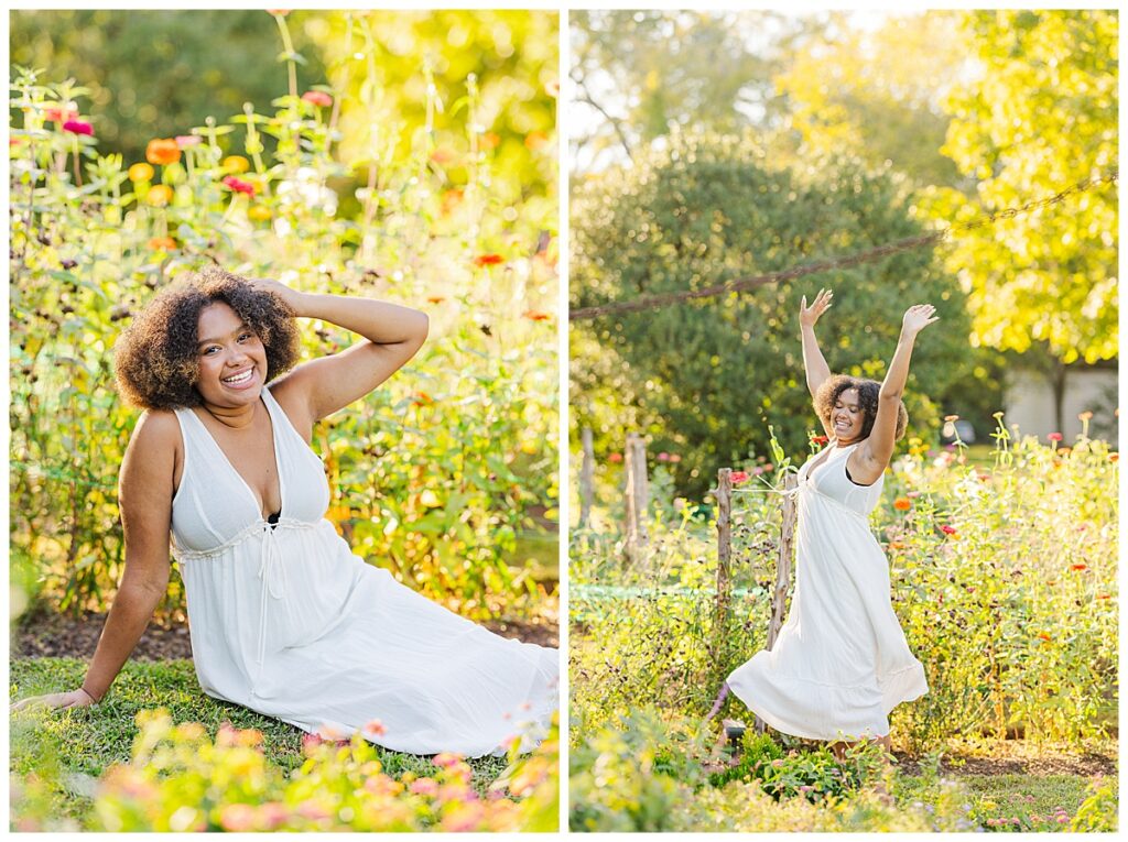 senior pictures at Historic Tuckahoe