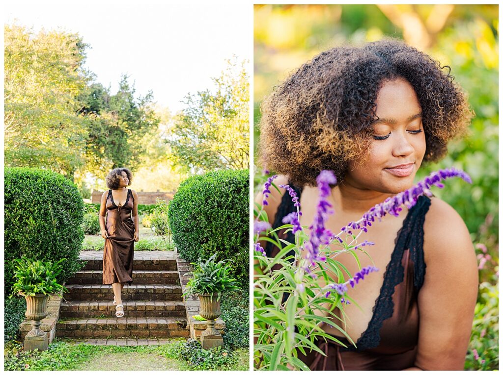 senior pictures at Historic Tuckahoe