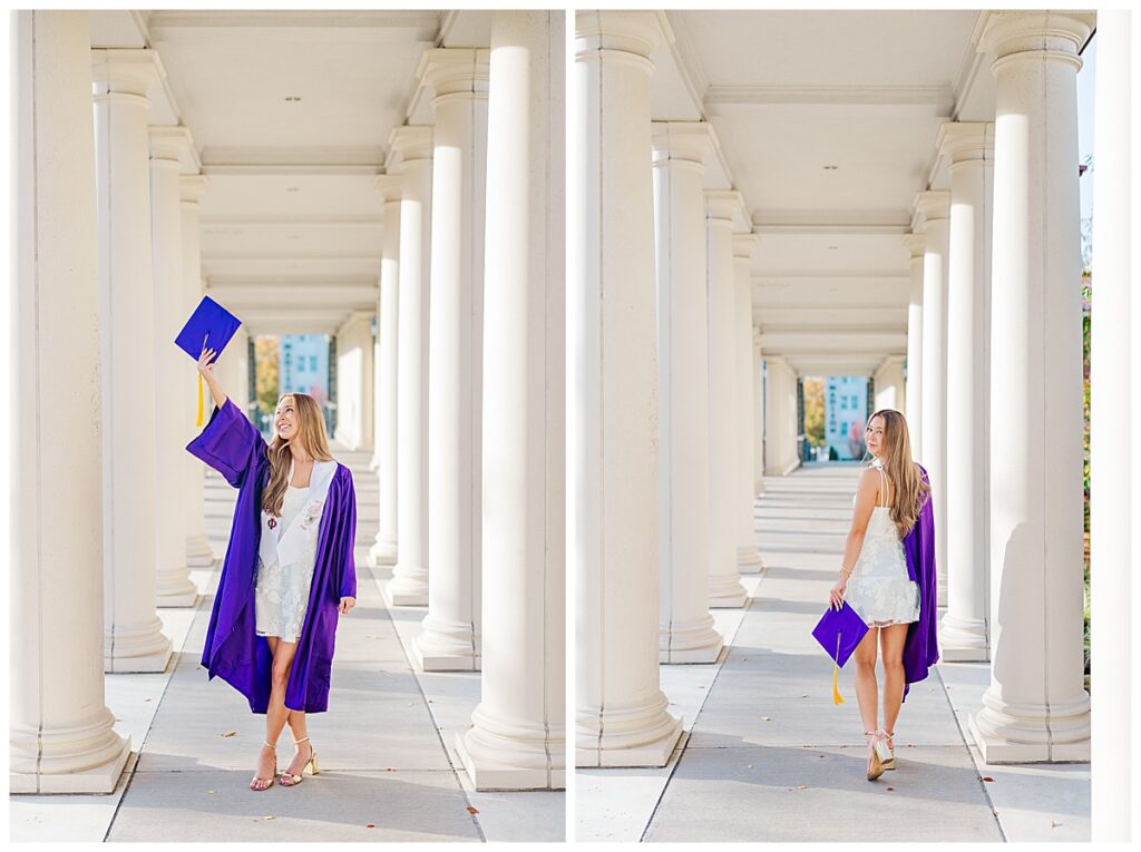 grad photos at James Madison University