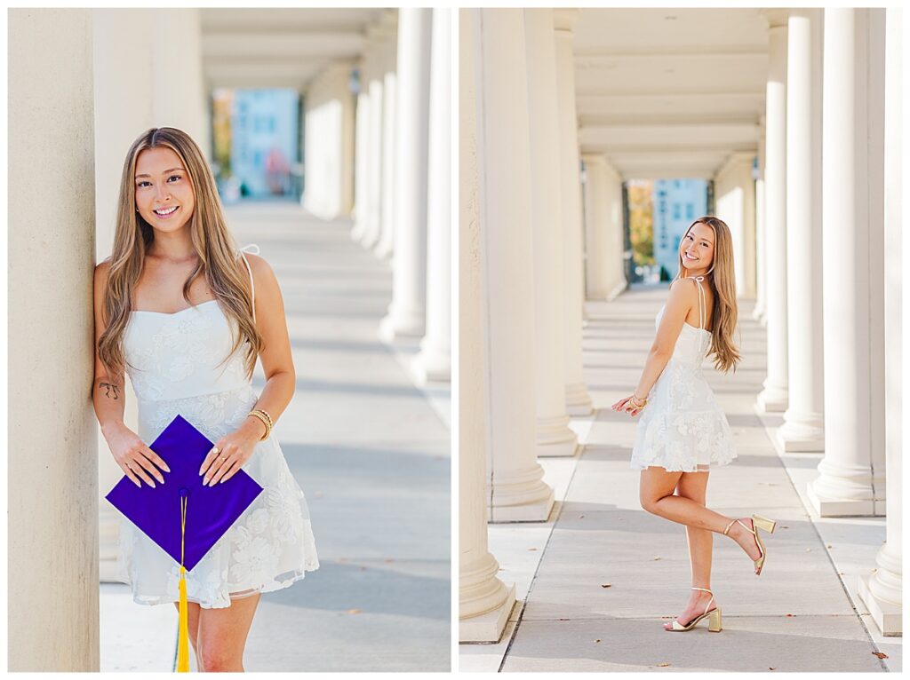 grad photos at James Madison University