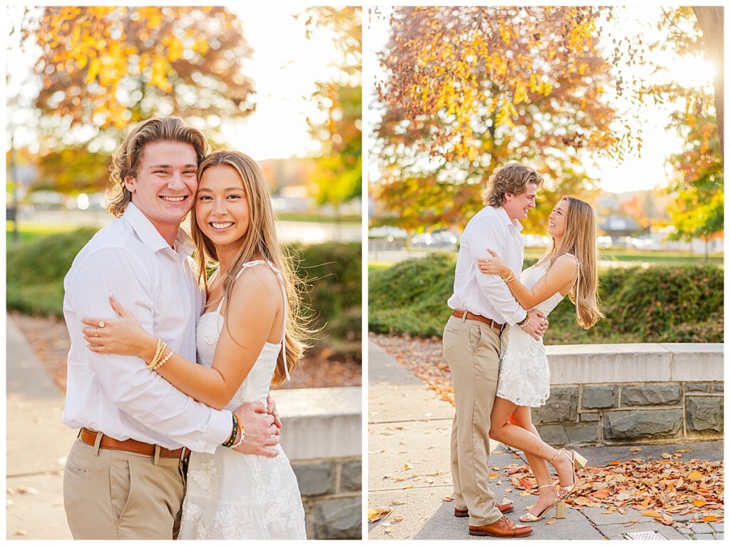 fall grad photos at James Madison University | JMU grad photographer