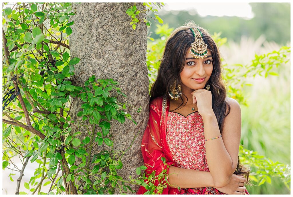 cultural senior photos in Richmond at Maymont